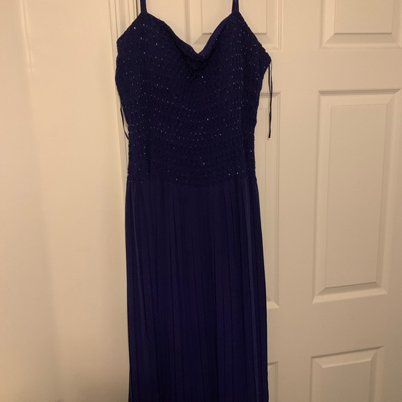 Alex Evenings Dresses & Skirts - Alex Dark Blue Evening Gown